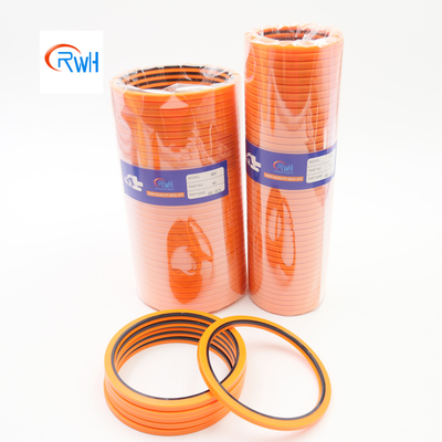 Cor do OEM HBY Rod Buffer Seal Hydraulic Orange para a máquina escavadora