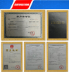 CHINA GUANGZHOU RUIWEIHAN MACHINERY  CO., LTD Certificações